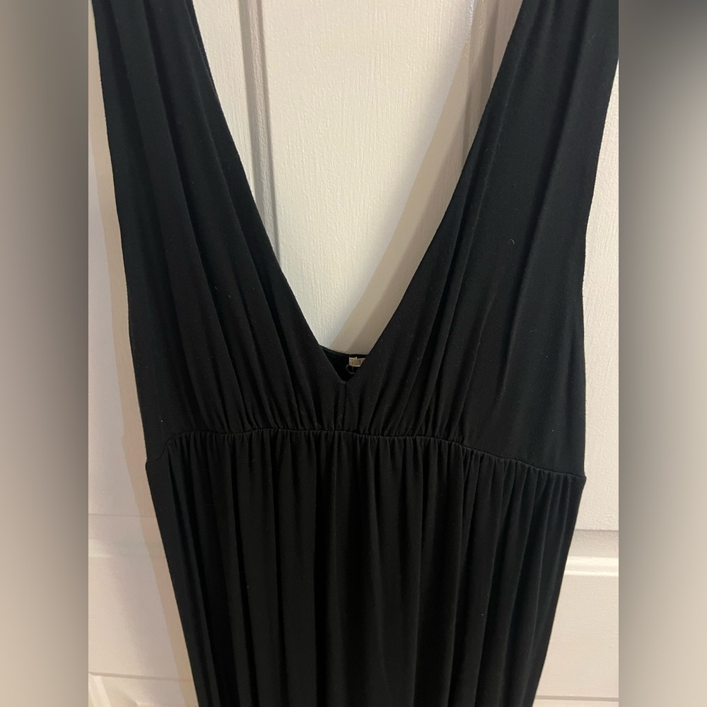 J. Crew Black Maxi Dress